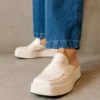 SVEGAN Tempera Warm White Loafers