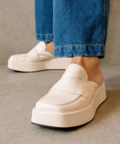 SVEGAN Tempera Warm White Loafers 10 SVEGAN Tempera Warm White Loafers