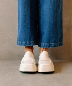 SVEGAN Tempera Warm White Loafers 13 SVEGAN Tempera Warm White Loafers