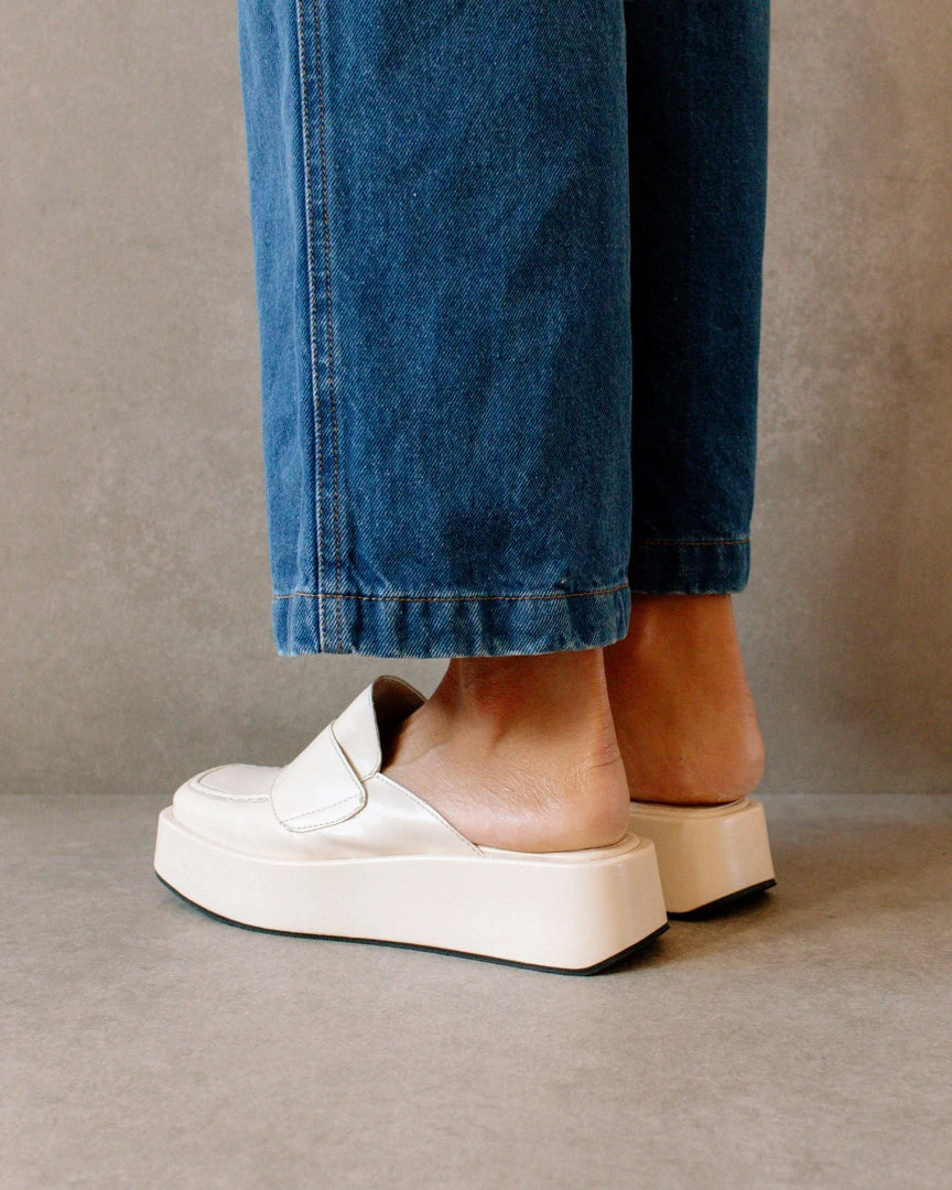 SVEGAN Tempera Warm White Loafers 4 SVEGAN Tempera Warm White Loafers