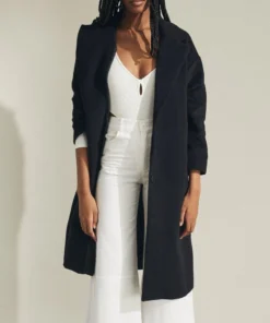 ALOHAS Temptation Coat Black