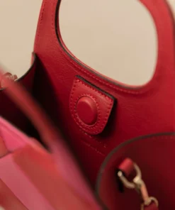 ALOHAS Handbags The A Scacchi Lipstick Red Magenta 15 ALOHAS Handbags The A Scacchi Lipstick Red Magenta