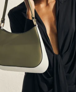 ALOHAS Accessories The C Bicolor Dusty Olive Bright White