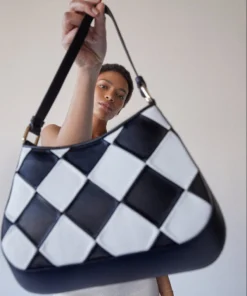 ALOHAS The C Scacchi Black & White Bag Accessories