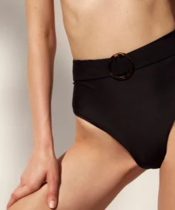 ALOHAS The Cylinder Bikini Bottom Black Clothing