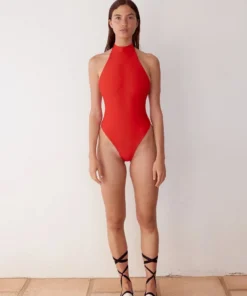TheManola Clothing The Higher One Piece Red