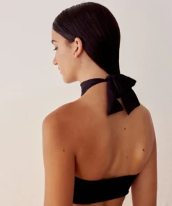 TheManola The Higher Top Black Clothing