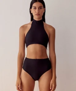 TheManola The Higher Top Black Clothing