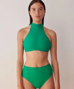 TheManola The Higher Top Green Clothing