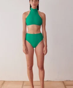 TheManola The Higher Top Green Clothing