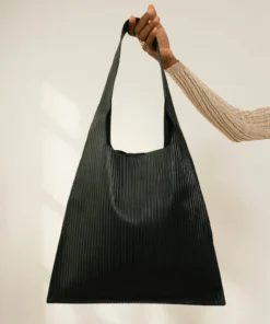ALOHAS Accessories The L Pleated Black