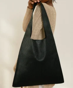 ALOHAS Accessories The L Pleated Black