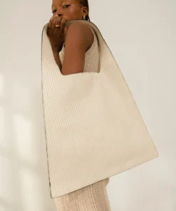 ALOHAS The L Pleated Cream Accessories