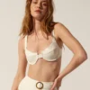 ALOHAS Clothing The Loop Bra Bikini Top Ivory