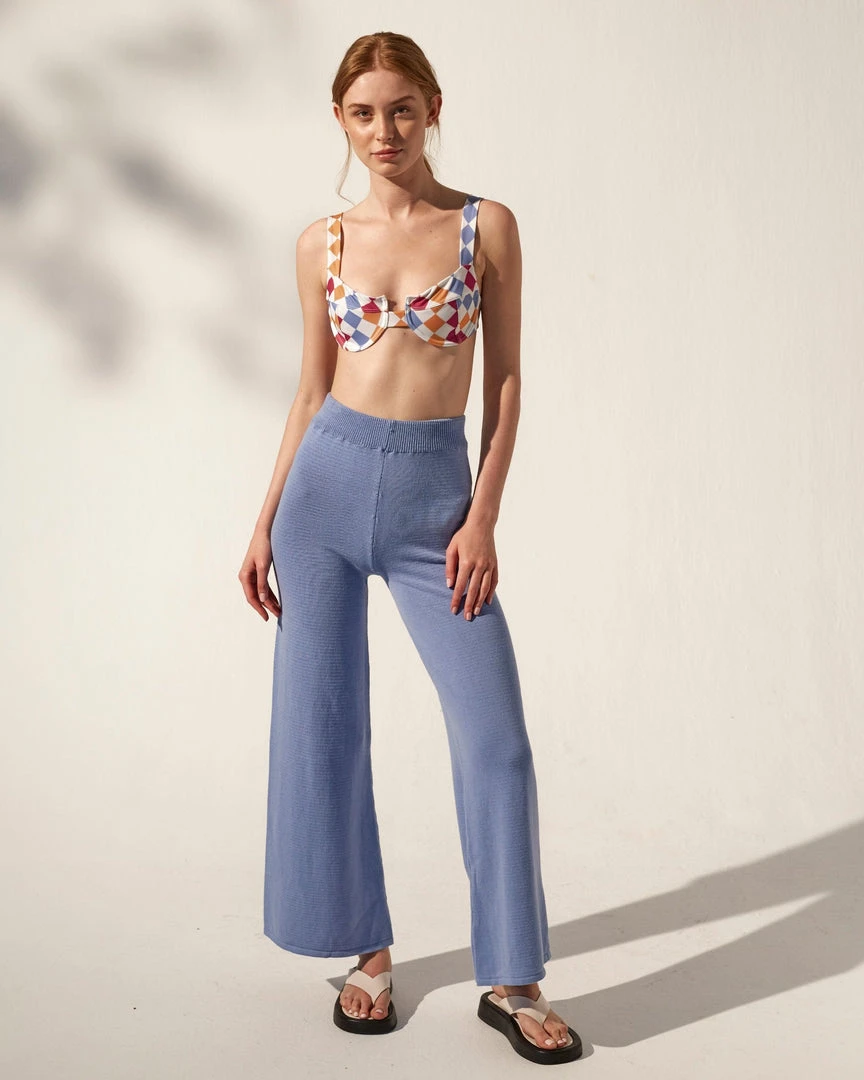 ALOHAS The Loop Bra Bikini Top Scacchi Multicolor Clothing 6 ALOHAS The Loop Bra Bikini Top Scacchi Multicolor Clothing