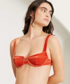 ALOHAS The Loop Velvet Pomelo Orange Clothing