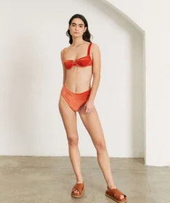 ALOHAS The Loop Velvet Pomelo Orange Clothing