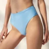 ALOHAS Clothing The Pentagon Bikini Bottom High Blue