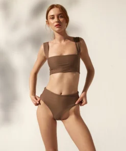 ALOHAS The Pentagon Bikini Bottom Nutmeg Clothing