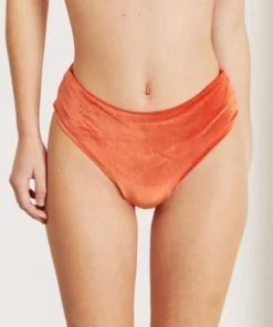 ALOHAS Clothing The Pentagon Velvet Pomelo Orange