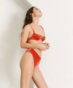 ALOHAS Clothing The Pentagon Velvet Pomelo Orange 14 ALOHAS Clothing The Pentagon Velvet Pomelo Orange