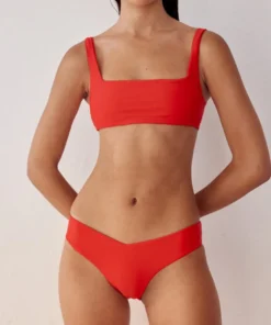 TheManola The V Bottom Red Clothing