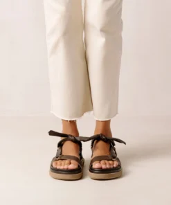 ALOHAS Tied Together Coffee Brown Shoes