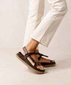 ALOHAS Tied Together Coffee Brown Shoes