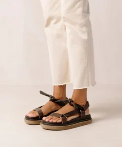 ALOHAS Tied Together Coffee Brown Shoes