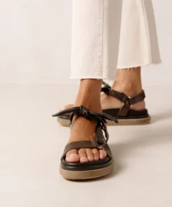 ALOHAS Tied Together Coffee Brown Shoes