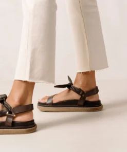 ALOHAS Tied Together Coffee Brown Shoes