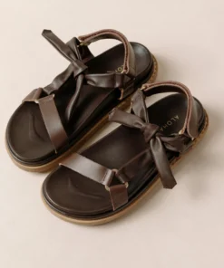 ALOHAS Tied Together Coffee Brown Shoes