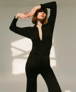 ALOHAS Timeline Jumpsuit Black