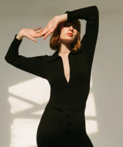 ALOHAS Timeline Jumpsuit Black