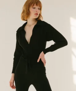 ALOHAS Timeline Jumpsuit Black