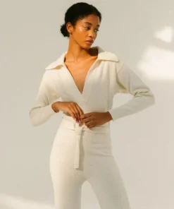 ALOHAS Timeline Jumpsuit Ivory 12 ALOHAS Timeline Jumpsuit Ivory