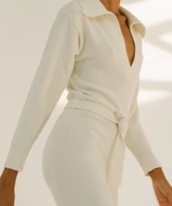 ALOHAS Timeline Jumpsuit Ivory 11 ALOHAS Timeline Jumpsuit Ivory