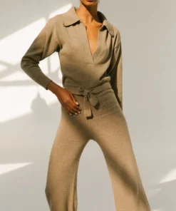 ALOHAS Timeline Jumpsuit Nutmeg Jumpsuits