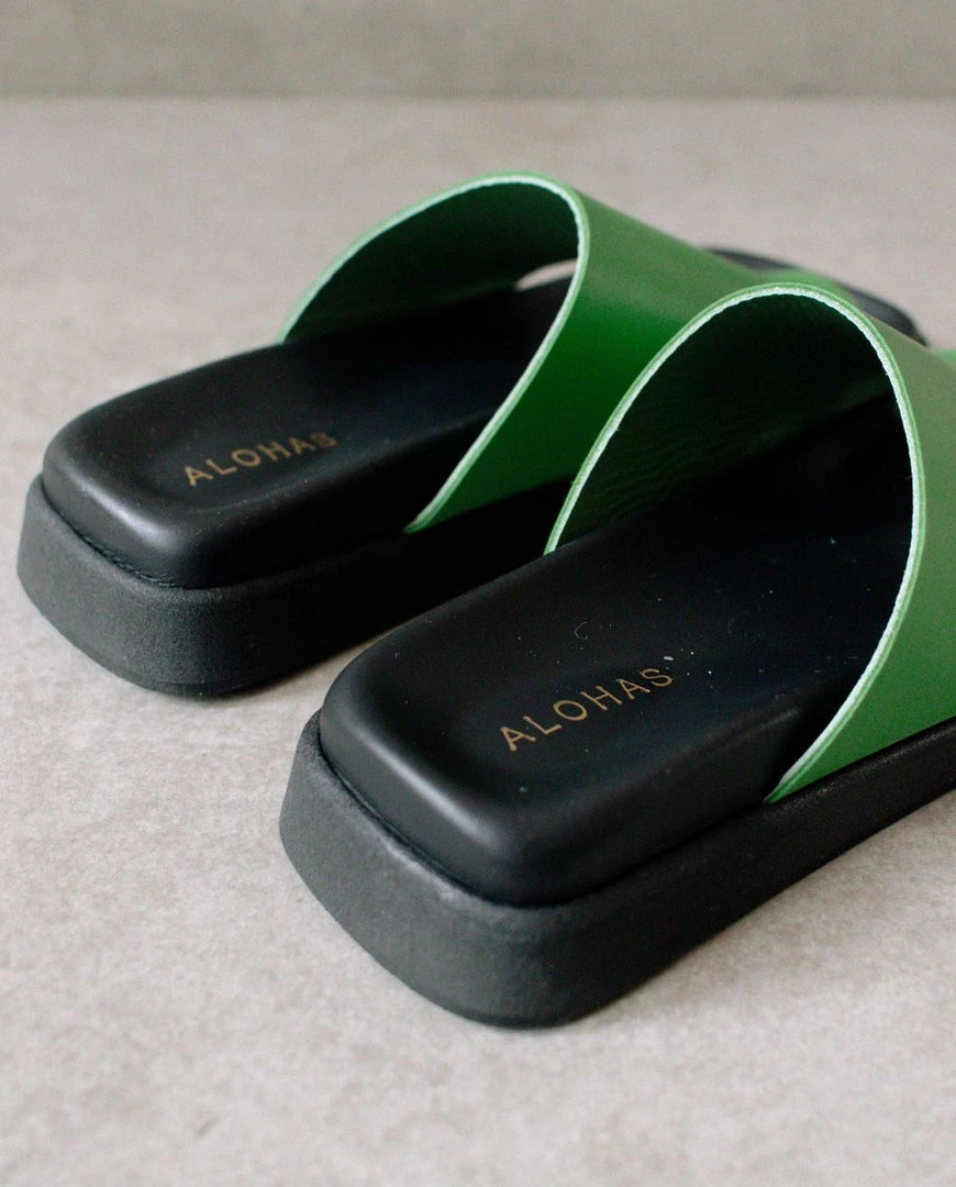 ALOHAS Toe Ring Flop Evergreen 10 ALOHAS Toe Ring Flop Evergreen