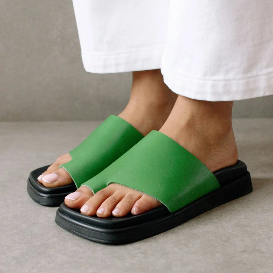 ALOHAS Toe Ring Flop Evergreen 3 ALOHAS Toe Ring Flop Evergreen