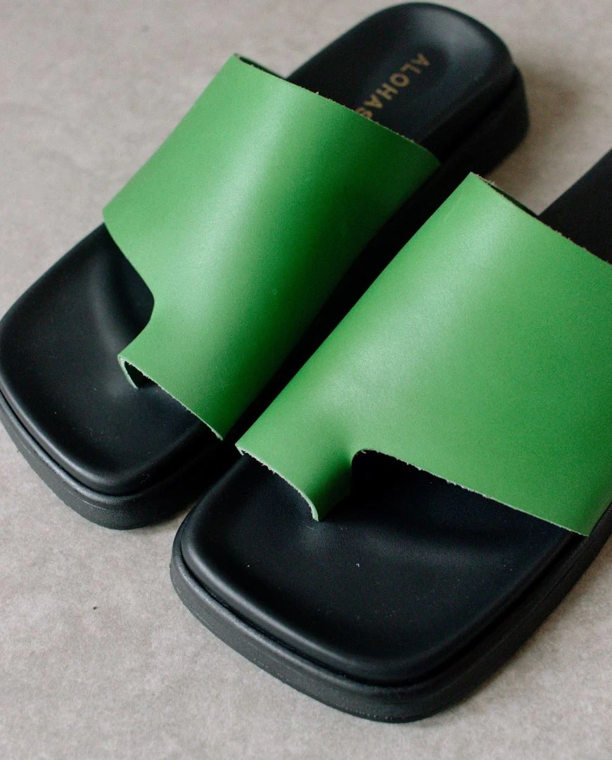 ALOHAS Toe Ring Flop Evergreen 2 ALOHAS Toe Ring Flop Evergreen