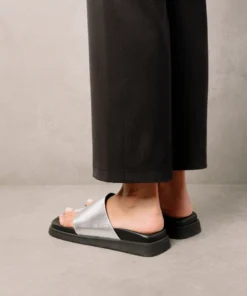 ALOHAS Toe Ring Flop Shimmer Silver Shoes 17 ALOHAS Toe Ring Flop Shimmer Silver Shoes