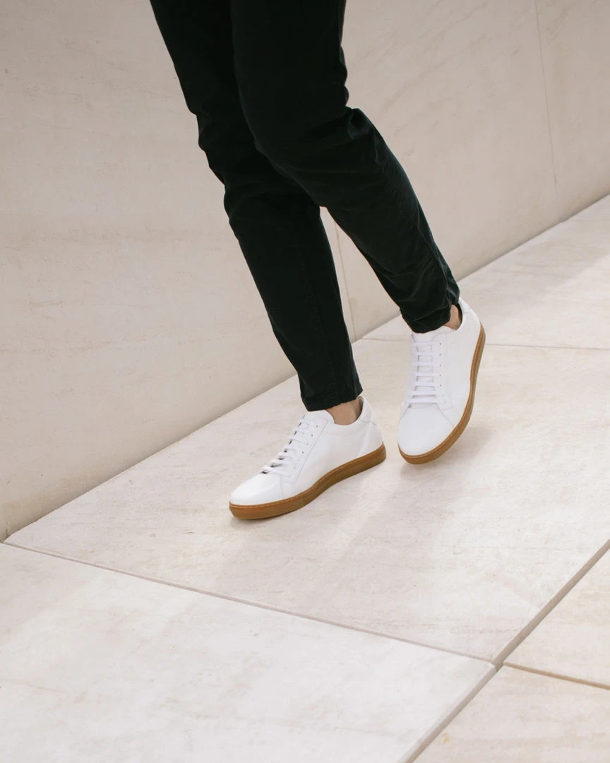 Åpoint Shoes Tokyo - Men Leather Sneakers - Caramel 6 Åpoint Shoes Tokyo - Men Leather Sneakers - Caramel