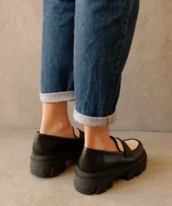 ALOHAS Trailblazer Bicolor Black Ivory Shoes