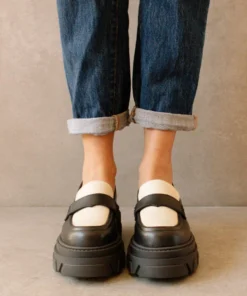 ALOHAS Trailblazer Bicolor Black Ivory Shoes