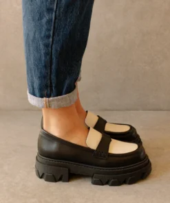 ALOHAS Trailblazer Bicolor Black Ivory Shoes