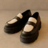 ALOHAS Trailblazer Bicolor Black Ivory Shoes