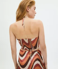 ALOHAS Twirl Top Kaleidoscope Red Clothing