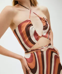 ALOHAS Twirl Top Kaleidoscope Red Clothing 11 ALOHAS Twirl Top Kaleidoscope Red Clothing