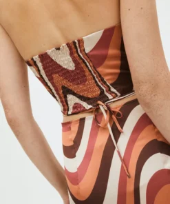 ALOHAS Twirl Top Kaleidoscope Red Clothing 12 ALOHAS Twirl Top Kaleidoscope Red Clothing